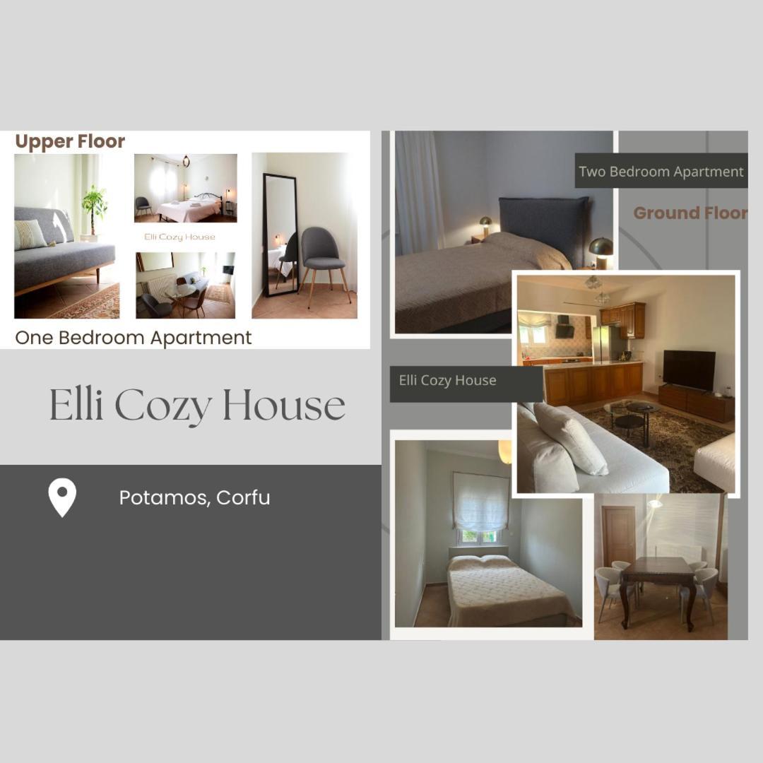 Elli Cozy House Leilighet Potamós Eksteriør bilde